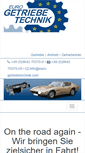 Mobile Screenshot of euro-getriebetechnik.com